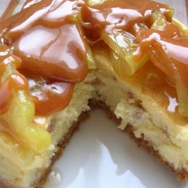 toffee cheesecake