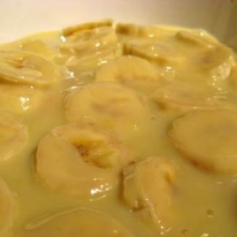 banana-custard